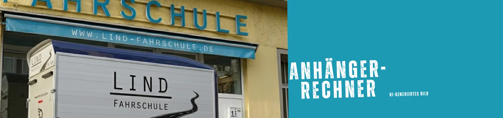 Anhängerrechner bei der Fahrschule Lind