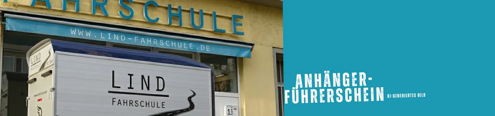 Anhängerführerschein Berlin bei der Fahrschule Lind