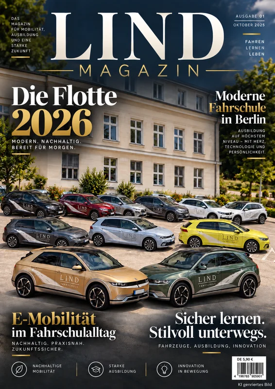 Moderne Autos bei der Fahrschule Berlin aus Steglitz