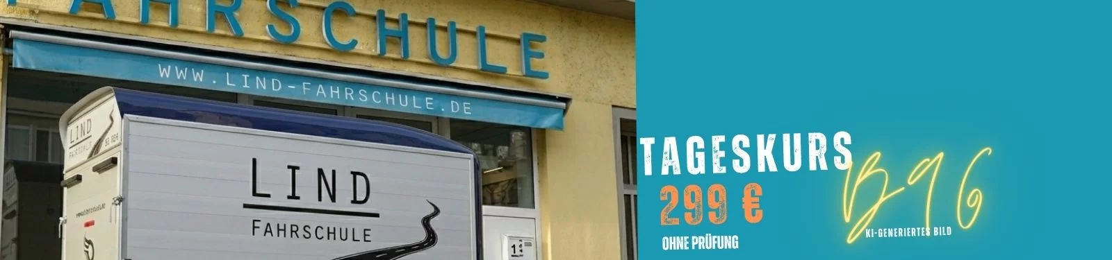 B96 Führerschein Berlin – Tageskurs ohne Prüfung bei der Fahrschule Lind aus Berlin Steglitz