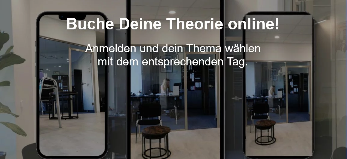 Theorieraum von der Fahrschule Lind aus Berlin.
