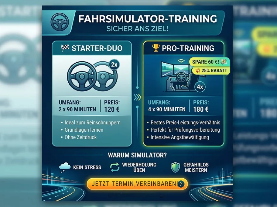 Fahrsimulator Fahrschule Lind Berlin Steglitz Angebot