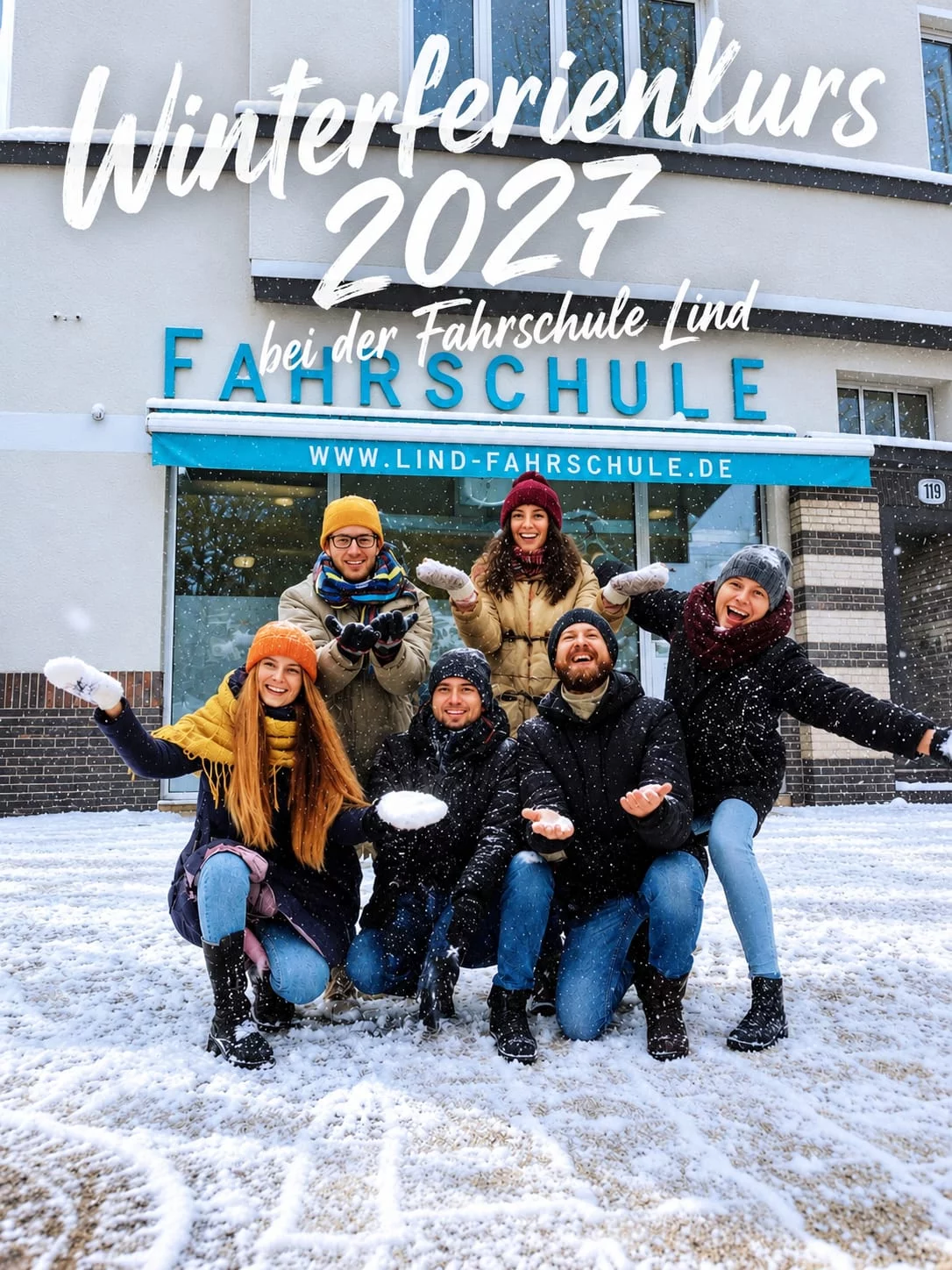 Winterferienkurs bei der Fahrschule Berlin