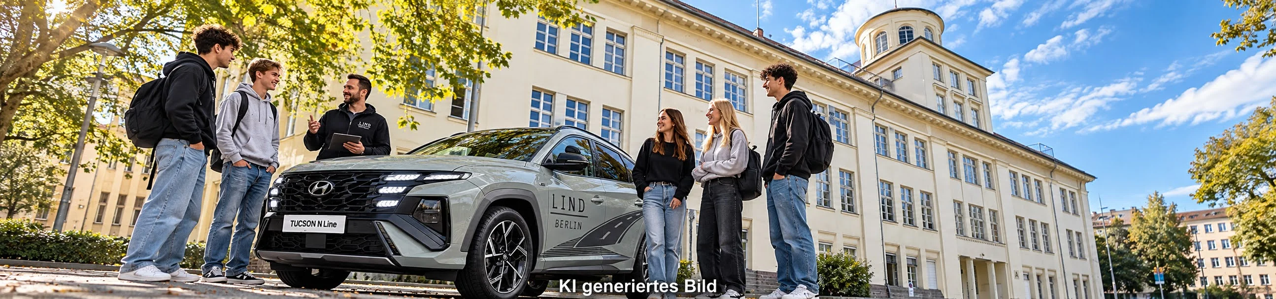 Beethoven Gymnasium mit der Fahrschule Lind aus Berlin