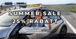 Summer Sale 25 Prozent Rabatt auf den Grundbetrag