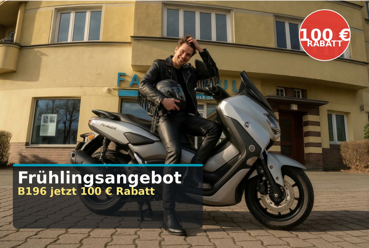 Frühlingsangebot - B196 jetzt 100 € Rabatt